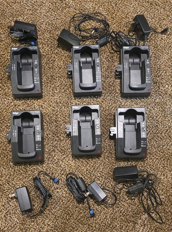 SIX Drager Lademodul/Chargers X-am 1/2/5000 (for X-am 2500) charger