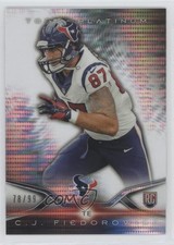 2014 Topps Platinum Rookies Pulsar Refractor 78/99 CJ Fiedorowicz #114 2r5