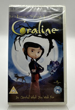 PSP UMD VIDEO Coraline, New And Factory Sealed