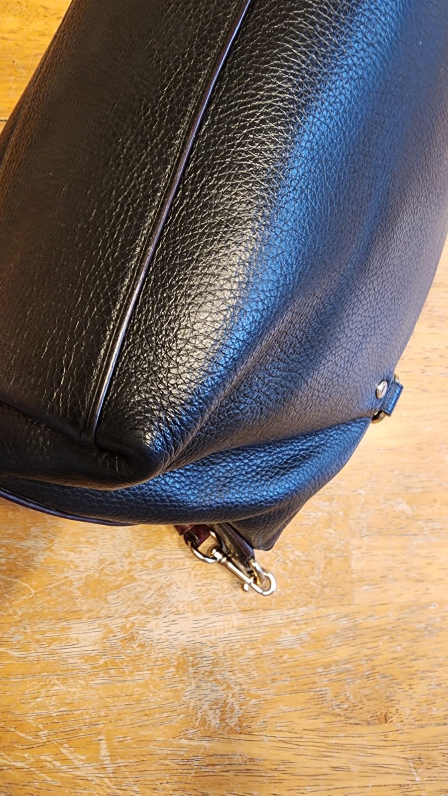 Coach Mini Emma Python Accent Satchel Shoulder Ba… - image 7