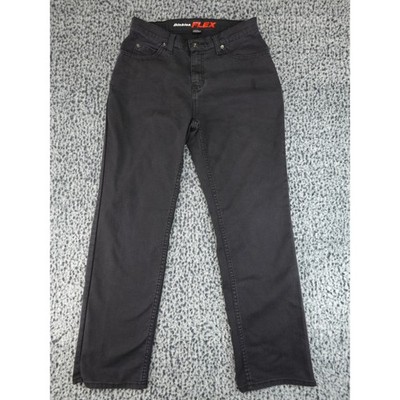 Dickies Flex Straight Leg Work Pants Womens 30 Black Faded Utility Trousers