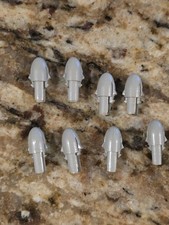 Vintage 1958 Mattel Shootin' Shell Lot of 8 Bullet Plastic Tips