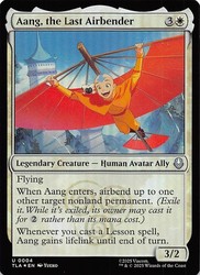 Aang, the Last Airbender #4 (Foil) - Avatar: The Last Airbender