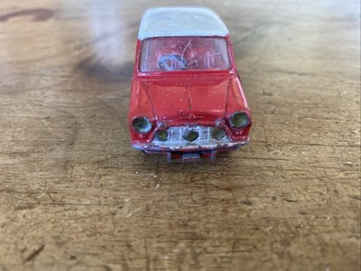 Corgi Toys BMC Mini-Cooper 'S' model car in red. #c40 | eBay