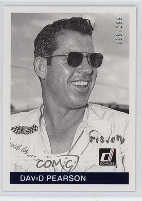 2017 Donruss NASCAR Retro 1984 Variations Blue Foil /299 David Pearson HOF 0ji1