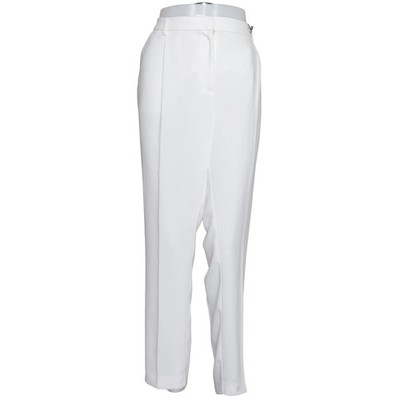 Gina Tricot, Hose, Größe: 44, TILDE TROUSERS, Weiß, Polyester, Einfarbig #R6S