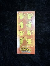 Pokemon Gotta Catch 'em All! Series 1 Stickers (1999) for sale