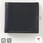 Coach Genuine Leather Bi-Fold Wallet, Compact Design, 4 Card Slots, September 20