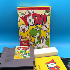 Nintendo Yoshi CIB Manual Included Puzzle NTSC-U/C NES E 1992