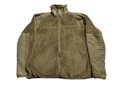USGI GEN III Fleece Cold Weather Jacket Coyote Brown Mens Med Regular Polartec
