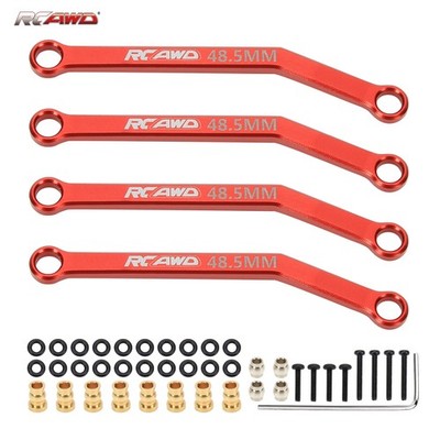 4x Alloy Front/Rear Linkage Toe Link 48.5mm for FMS FCX24 1-24 Upgrade Parts