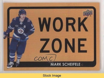 2021-22 Upper Deck Series 1 Work Zone Mark Scheifele #WZ-50 READ 8tn
