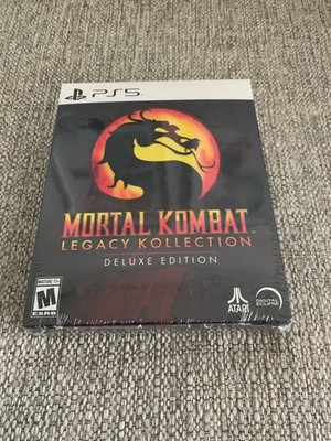 Mortal Kombat Legacy Kollection PS5 Deluxe Edition PlayStation 5 New Sealed