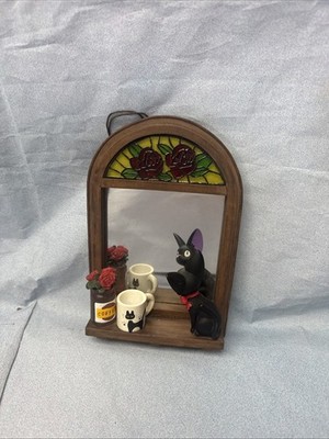Studio Ghibli Kiki's Delivery Service Jiji Stand Mirror Wall Hanging Anime