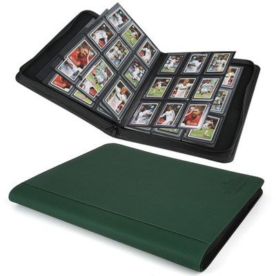 9-Pocket Card Binder with Hard Cases Sleeves for 288 Trading Cards | eBay