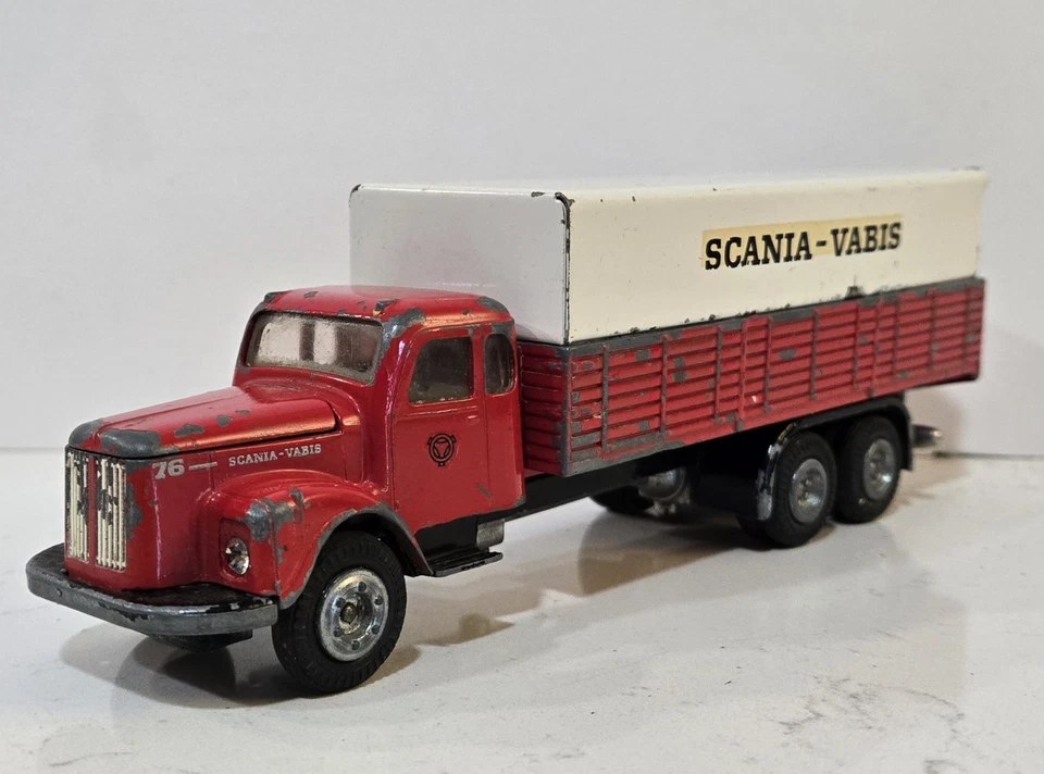 Tekno Scania Vabis #451 Red Truck 1:50 Scale 110 Diecast Model Denmark w/ Box - Image 4 of 4