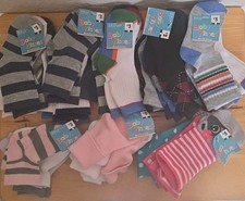 Baby Kisses Socks Unisex Girls Boys Shoe Size 3-8.5  Mixed Lot Of 32 Pairs
