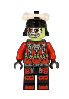 LEGO  Minifigur Bone King Legacy Core Ninjago njo0807 njo807
