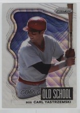 2022 Panini Prizm Old School White Wave Prizm Carl Yastrzemski #OS-8 HOF 1hr4