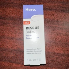 Hero Cosmetics Rescue Balm, Post Blemish Recovery Cream, 0.507 fl oz
