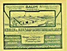 Lot 10 Schüchtermann & Kremer Baum AG für Aufbereitung Dortmund Aktie 1941 Herne