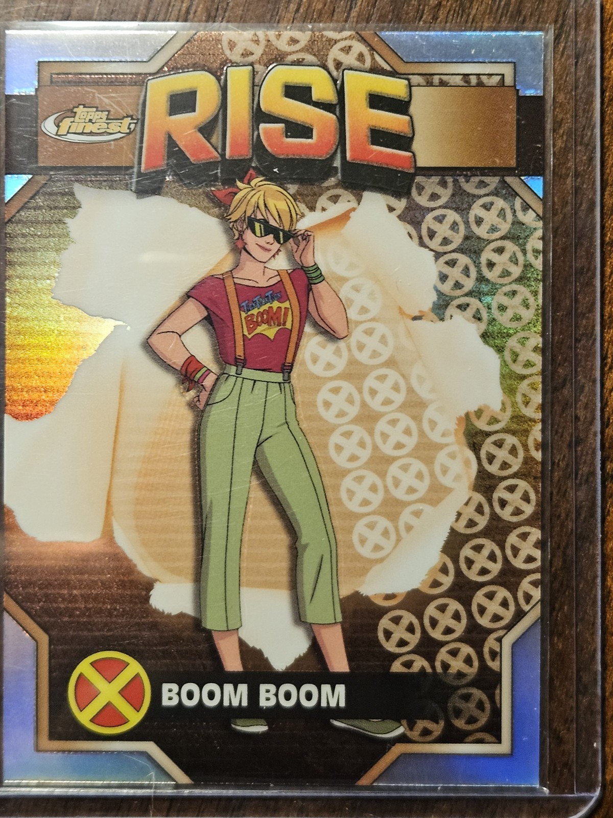 BOOM BOOM 2025 TOPPS FINEST X-MEN '97 RISE COMMON REFRACTOR #30