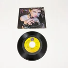 VTG 1983 Madonna Borderline Think of Me 45rpm 7 Inch Vinyl Record Poster Sleeve