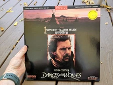 Dances With Wolves 1990 (Laserdisc) - Great Condition - Kevin Costner