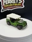 Vintage Hot Wheels Redline Grass Hopper Green - Excellent Condition, Repro Top