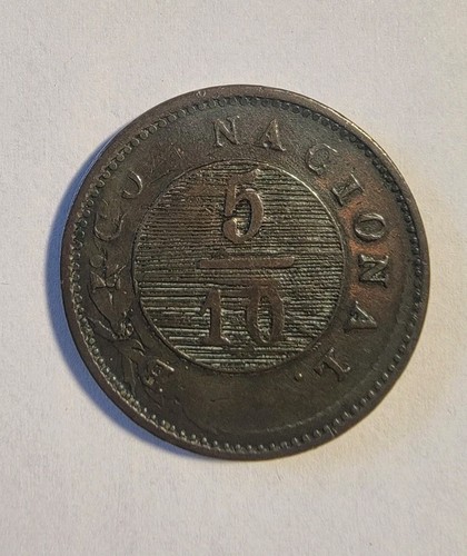 Buenos Aires (Argentine provinces) - 5/10 Real 1827