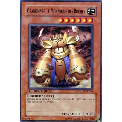 Yu-Gi-Oh TCG GLD2-FR009 C Grandmarg the Monarch of the Roches Gold 2009
