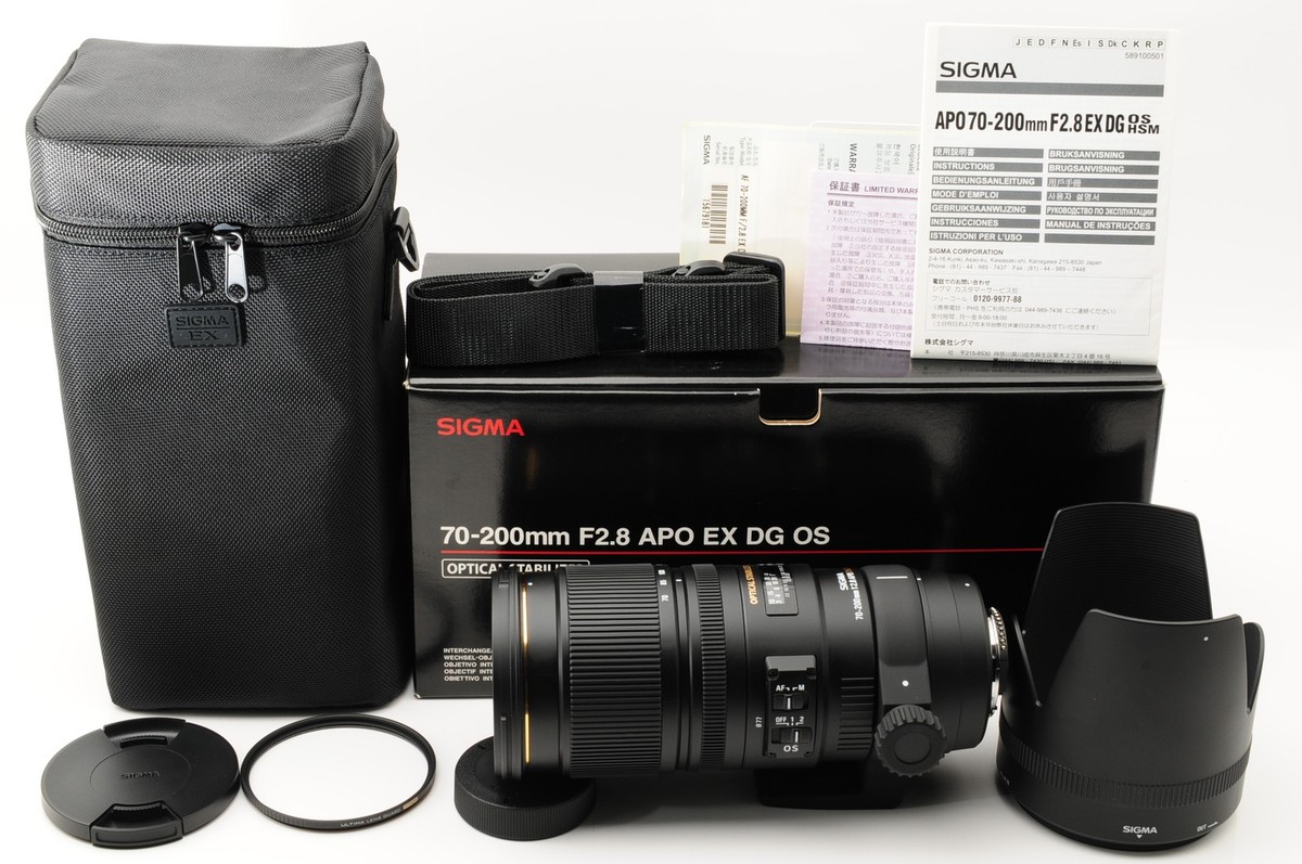 NEAR MINT] Sigma APO 70-200mm F2.8 EX DG OS HSM For Nikon