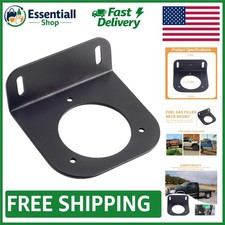 Alloy Steel Fuel Filler Neck Mount For Chevy Dodge Ford Trucks - 2-38 Hole