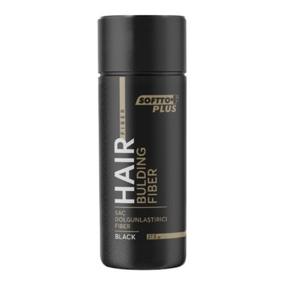 SofttoPlus+ Haarpuder - 27,5g für dichter wirkende Haare schwarz