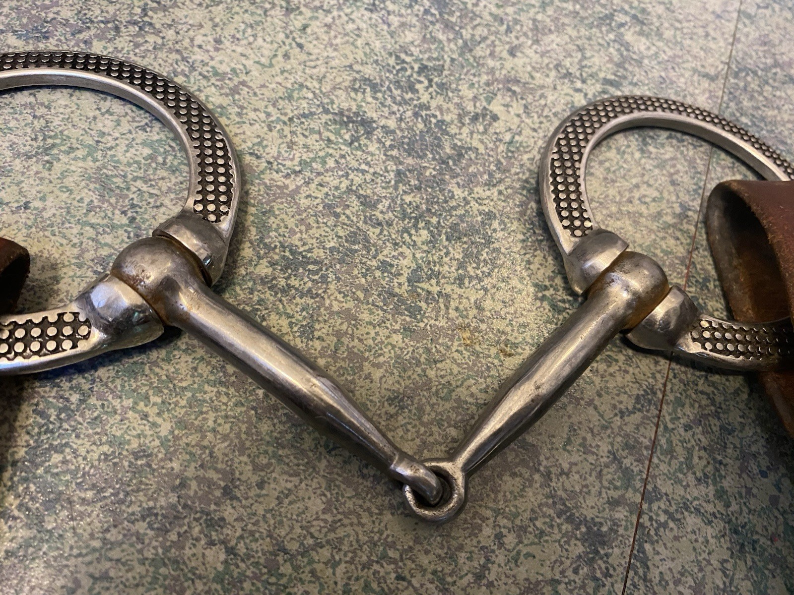 Mecate Snaffle Bit Cowboy Tack Bridle Buckaroo Leather / Champion Turf USA AQHA