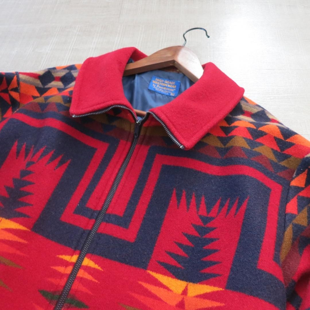 Pendleton Native Chief Joseph Pattern Wool Zip Ja… - image 6