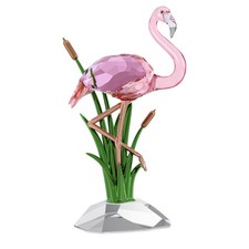 Swarovski Crystal Idyllia Flamingo Figurine D...