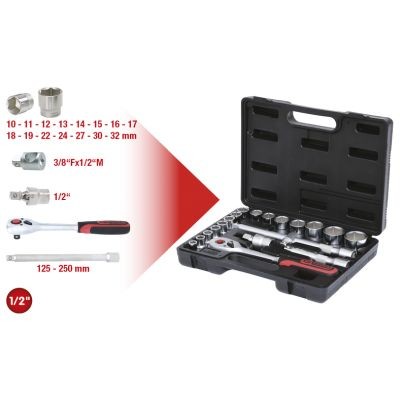 KS TOOLS 911.0620 Socket Wrench Set