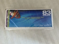 OEM SOLARIS MAX LIFE AQUEOUS INK #83RMP-BK - BLACK - 680ML