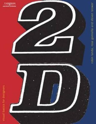 2D: Visual Basics For Designers (Design Concepts) - Paperback - GOOD