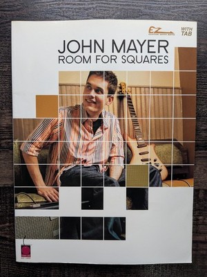 John Mayer Room for Squares East Guitar Tab Book Vintage 2004 Very Good