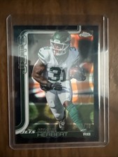 2025 Topps Chrome Khalil Herbert Black Refractor Sp /10 Jets Rare Color Match