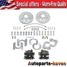 For Ford 9 Inch Old Style Rearend Bolt-on Universal Kit New Rear Disc Brake Kit