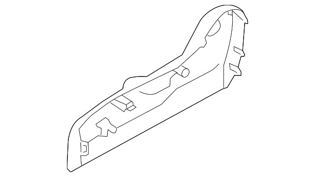 Cubierta exterior para Kia Sorento 2014-2015 (N/P 88267-1U010VA)