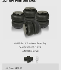 Air Lift Iv Generation 4 Air Spring Bag Air Lift Iv Generation 4 Air Spring Bag