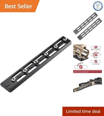 Heavy-Duty Arca Dovetail Rail for M-LOK | Lightweight, Secure Mounting Solution