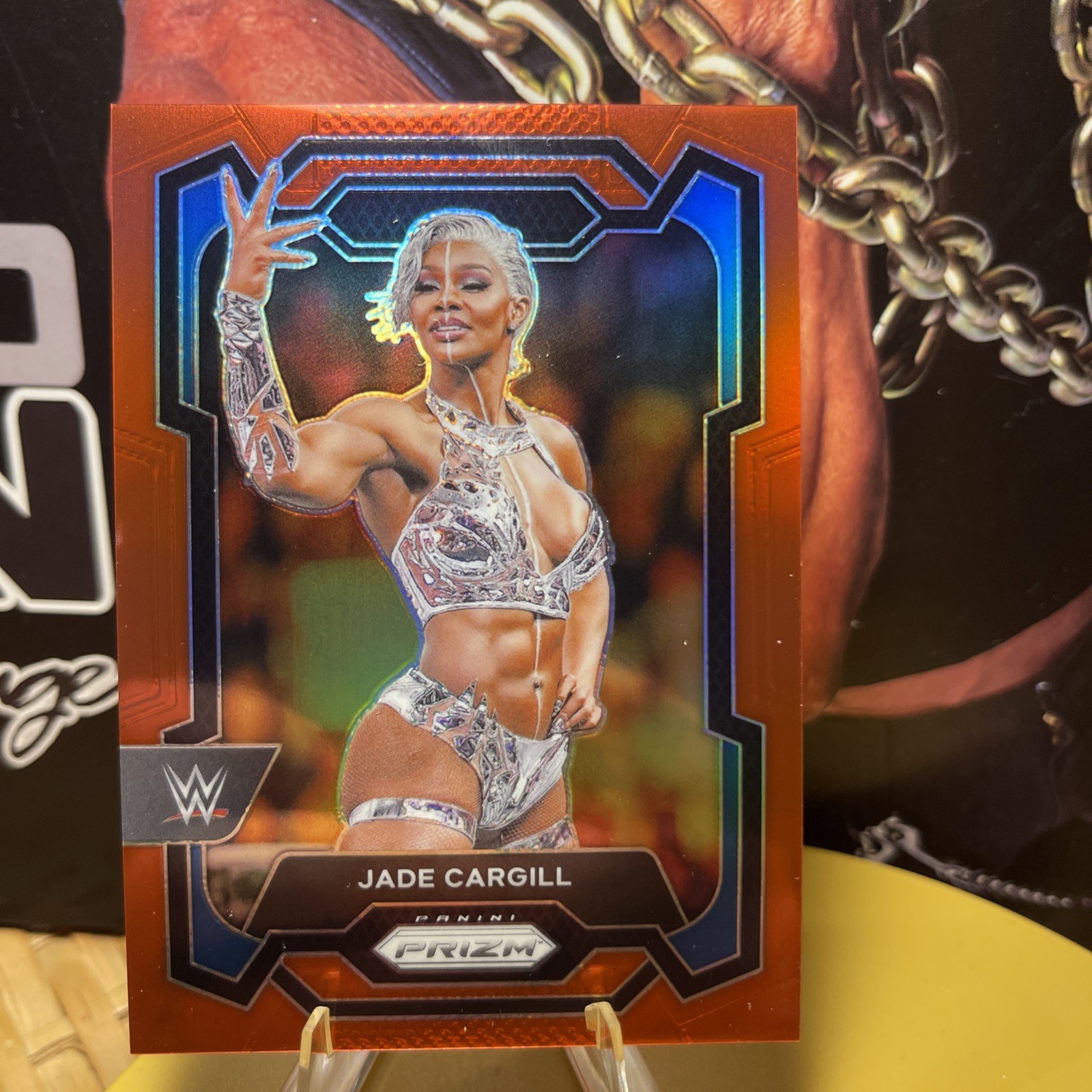 2024 Panini Prizm WWE Jade Cargill #126 Red Prizm /299