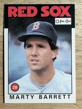 1986 O-Pee-Chee #314 Marty Barrett