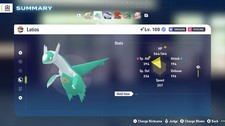   Pokemon Legends ZA Lumios Mega Dimension DLC Shiny Latios   Fast Delivery  