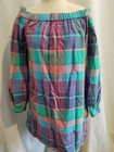 Polo Ralph Lauren Multicolored Check Cotton Dress Size XS